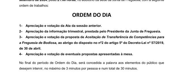 Junta de Freguesia de Bodiosa