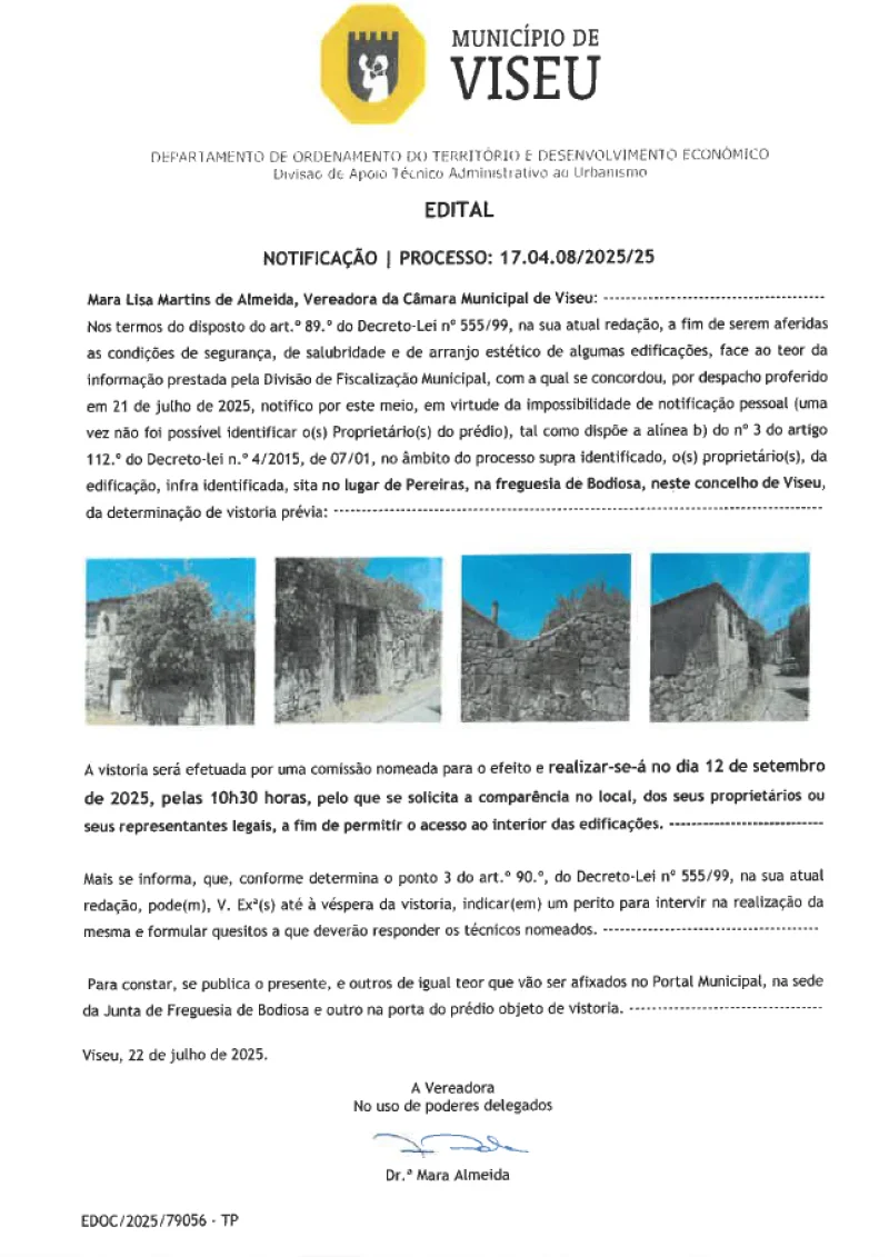 Edital – Notificação | Processo: 17.04.08/2025/25